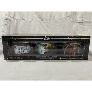 NEW Set of 3 - Suavecito Pomade x Star Wars -‎ Light Side Pomade Set - Boxed Set